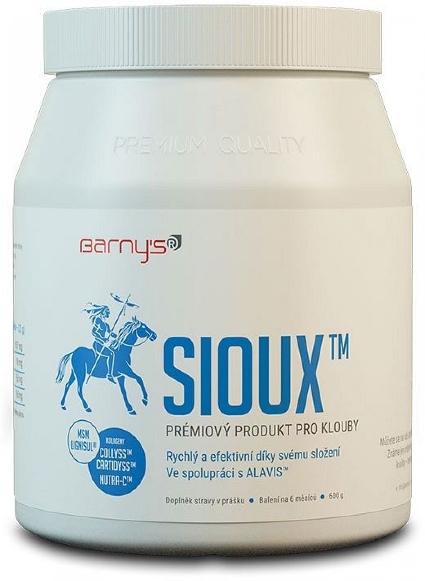 Barnys MSM Sioux 600g